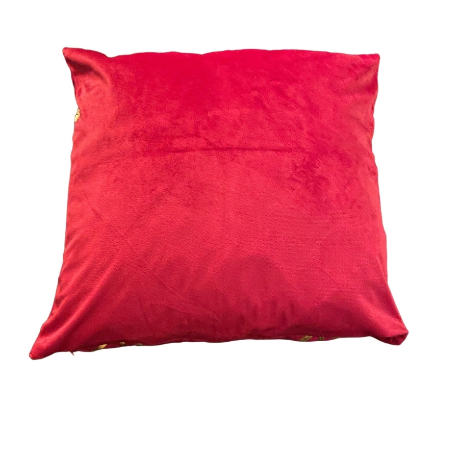 Pure Colour Dutch Cushion/Throw Pillow Covers With Gold Stripes For Home and Decorative Use 45cm X 45cm (18”X18”)