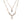 Load image into Gallery viewer, Double Layer Necklace Chain – Brass and Rhodium, With AD Stone
