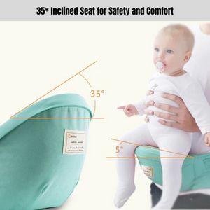 Ergonomic 3-in-1 Baby Carrier Hip Seat Adjustable Waistband 0-36 Months