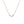 Load image into Gallery viewer, Single Layer Necklace Chain – Brass and Rhodium, With AD Stone
