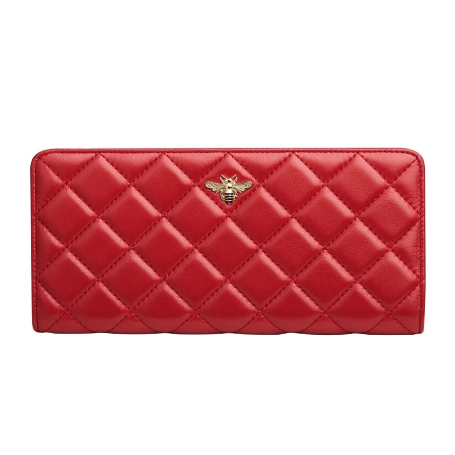 WillamPOLO Women’s Long Wallet Leather With Zipper