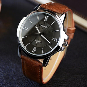 Men’s Fashion Quartz Luxury Watch Water Resistant