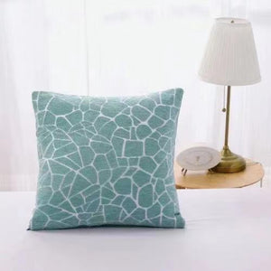 Chenille Floral/Geometry Cushion/Throw Pillow Covers Polyester For Home and Decorative Use 45cm X 45cm (18”X18”)