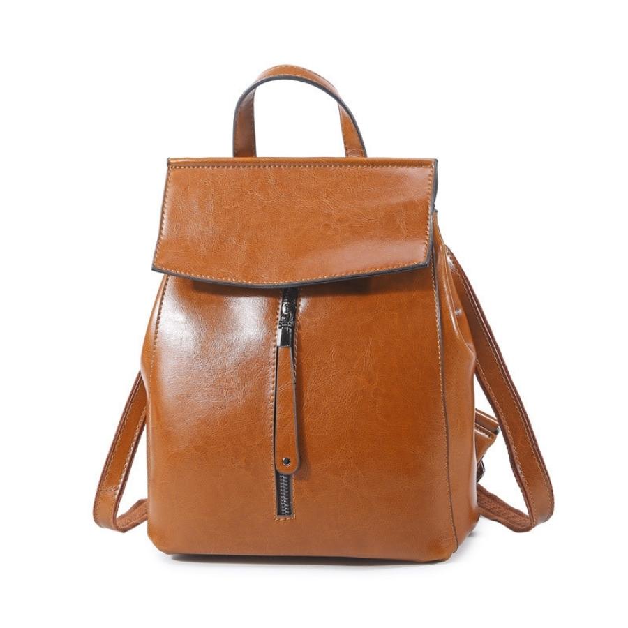 Women’s Fashionable Backpack Genuine Leather