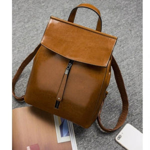 Women’s Fashionable Backpack Genuine Leather