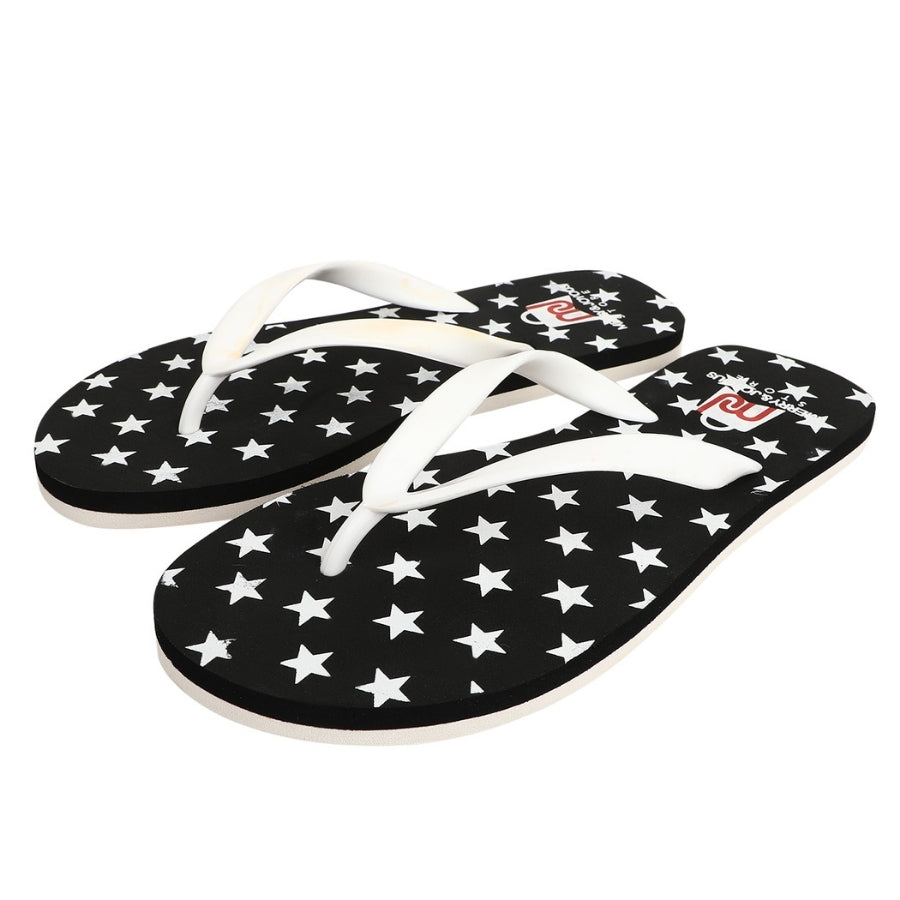 EVA Supreme Black Ladies Flip Flop Slipper, Size: 40x44