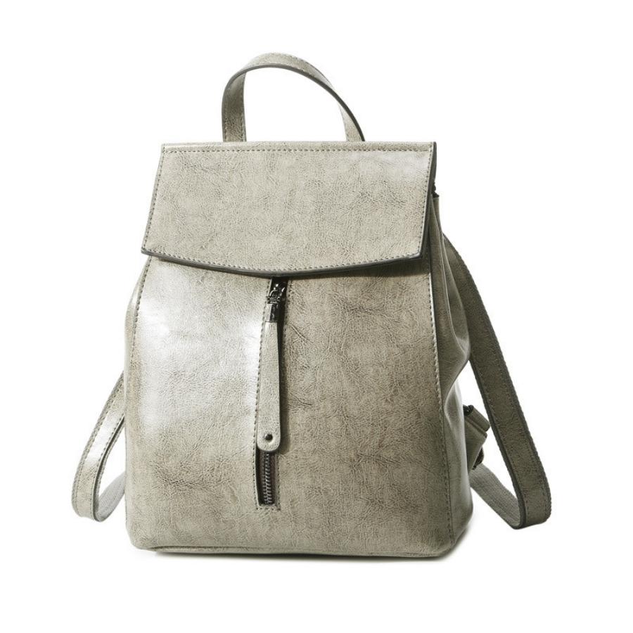 Women’s Fashionable Backpack Genuine Leather