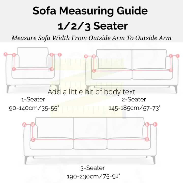 Stretch Sofa/Couch Cover/Slipcover One/Two/Three/Four Seat/L Shaped