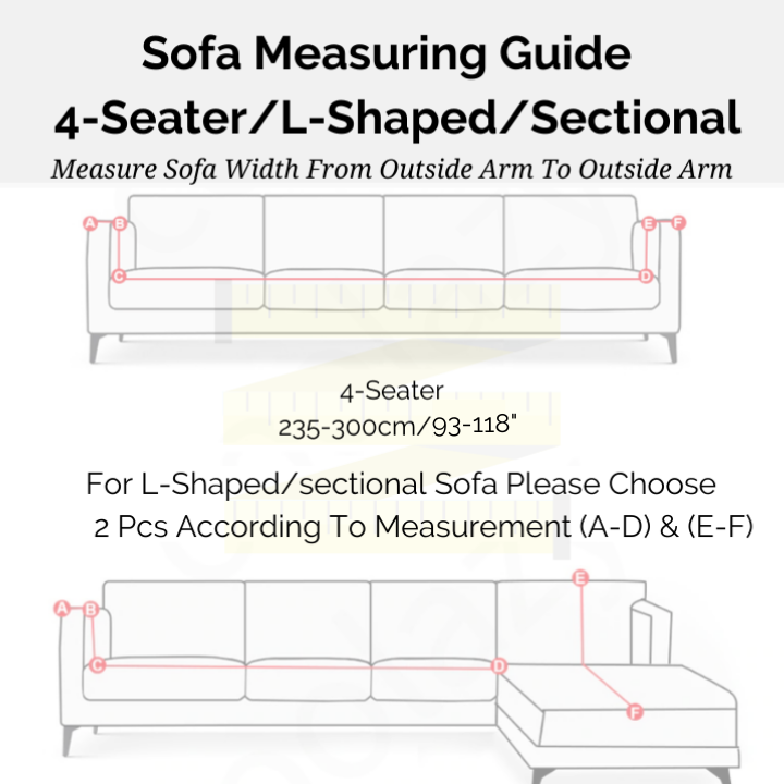 Stretch Sofa/Couch Cover/Slipcover One/Two/Three/Four Seat/L Shaped