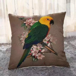 Cartoon Animal Cushion/Throw Pillow Covers linen For Home and Decorative Use 45cm X 45cm (18”X18”)