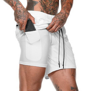 Running Shorts, Lightweight, Breathable, 2-in-1 With Inner Lining