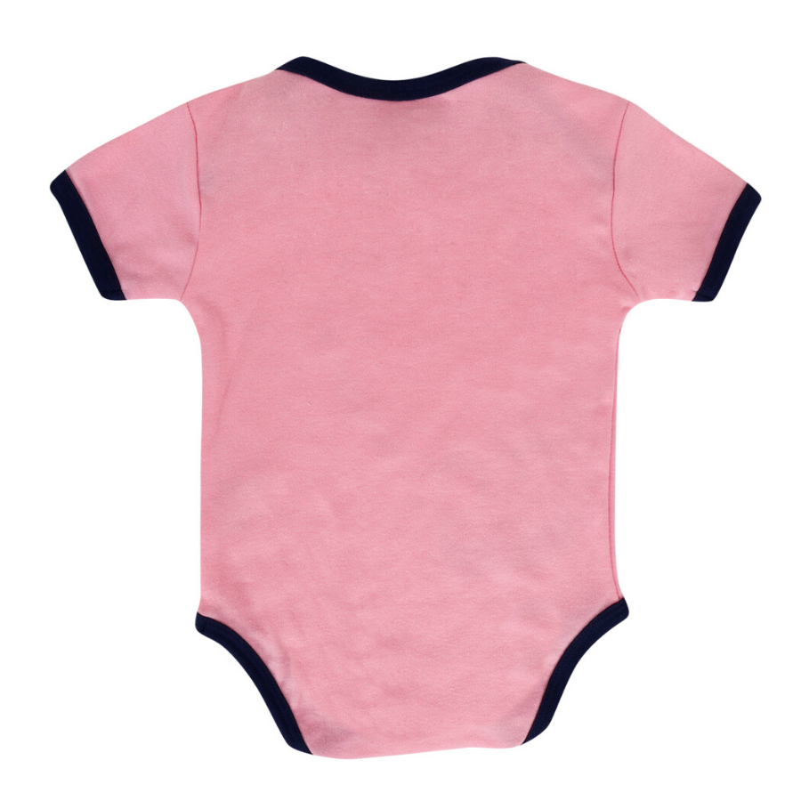 Baby Bodysuits Cotton/Polyester Unisex Short Sleeves 3 Pieces Per Pack