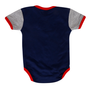 Baby Bodysuits Cotton/Polyester Unisex Short Sleeves 3 Pieces Per Pack