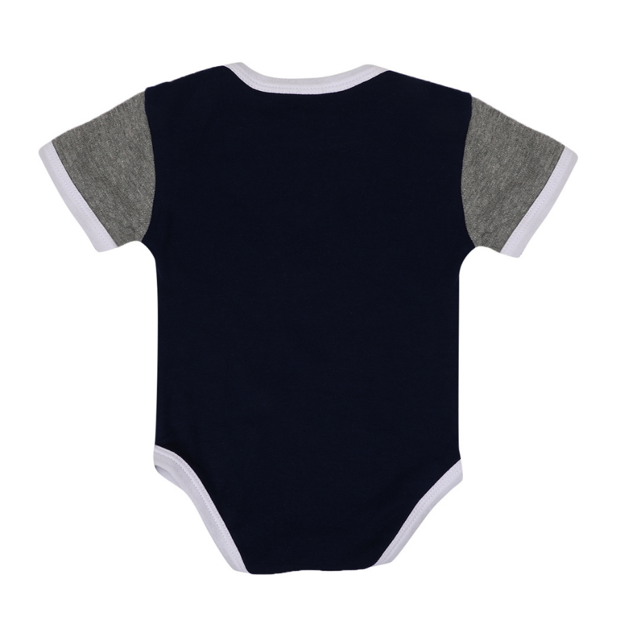 Baby Bodysuits Cotton/Polyester Unisex Short Sleeves 3 Pieces Per Pack