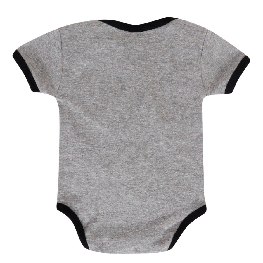 Baby Bodysuits Cotton/Polyester Unisex Short Sleeves 3 Pieces Per Pack