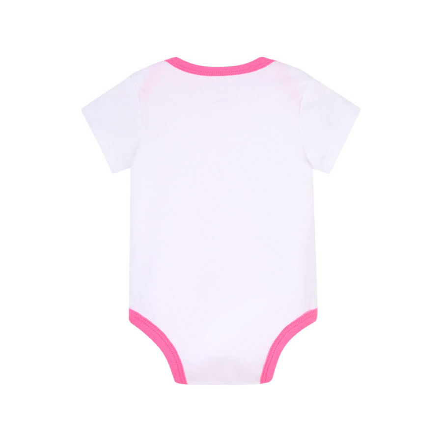 100% Cotton Baby Bodysuits Unisex Short Sleeves 5 Pieces Per Pack