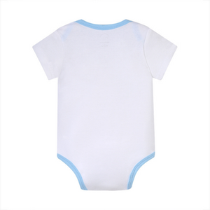 100% Cotton Baby Bodysuits Unisex Short Sleeves 5 Pieces Per Pack