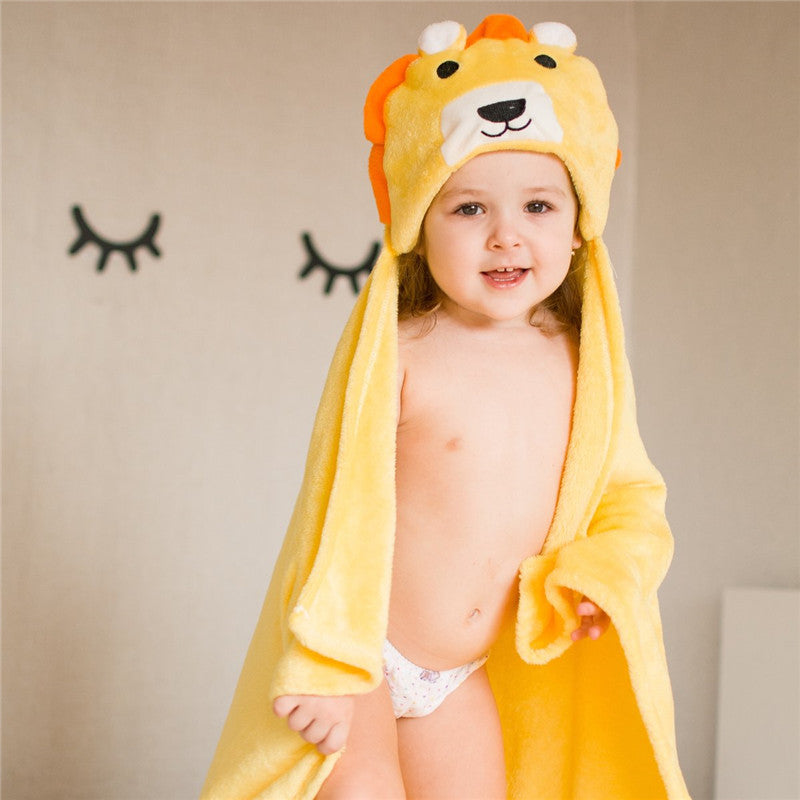 Baby Hooded Towels 95 cms x 75 cms (37" x 30") Polyester/Cotton