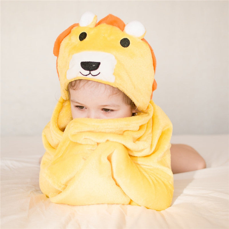 Baby Hooded Towels 95 cms x 75 cms (37" x 30") Polyester/Cotton