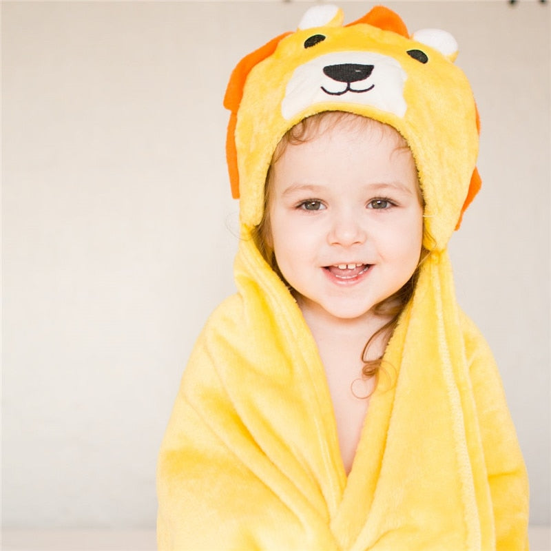 Baby Hooded Towels 95 cms x 75 cms (37" x 30") Polyester/Cotton