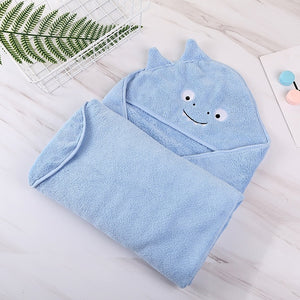 Baby Hooded Towels 90 cms x 90 cms (35.4" x 35.4") Polyester/Cotton